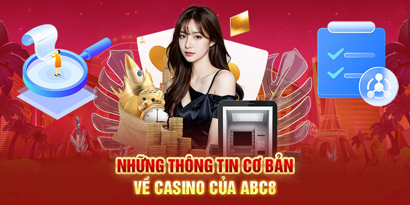 Thông tin cơ bản Casino Online Acb8 cho anh em bet thủ